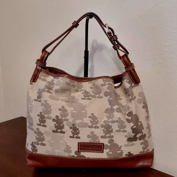 Dooney & Bourke Disney Parks Tonal Mickey Mouse Shoulder Bag - Champsac - Picture 2 of 15